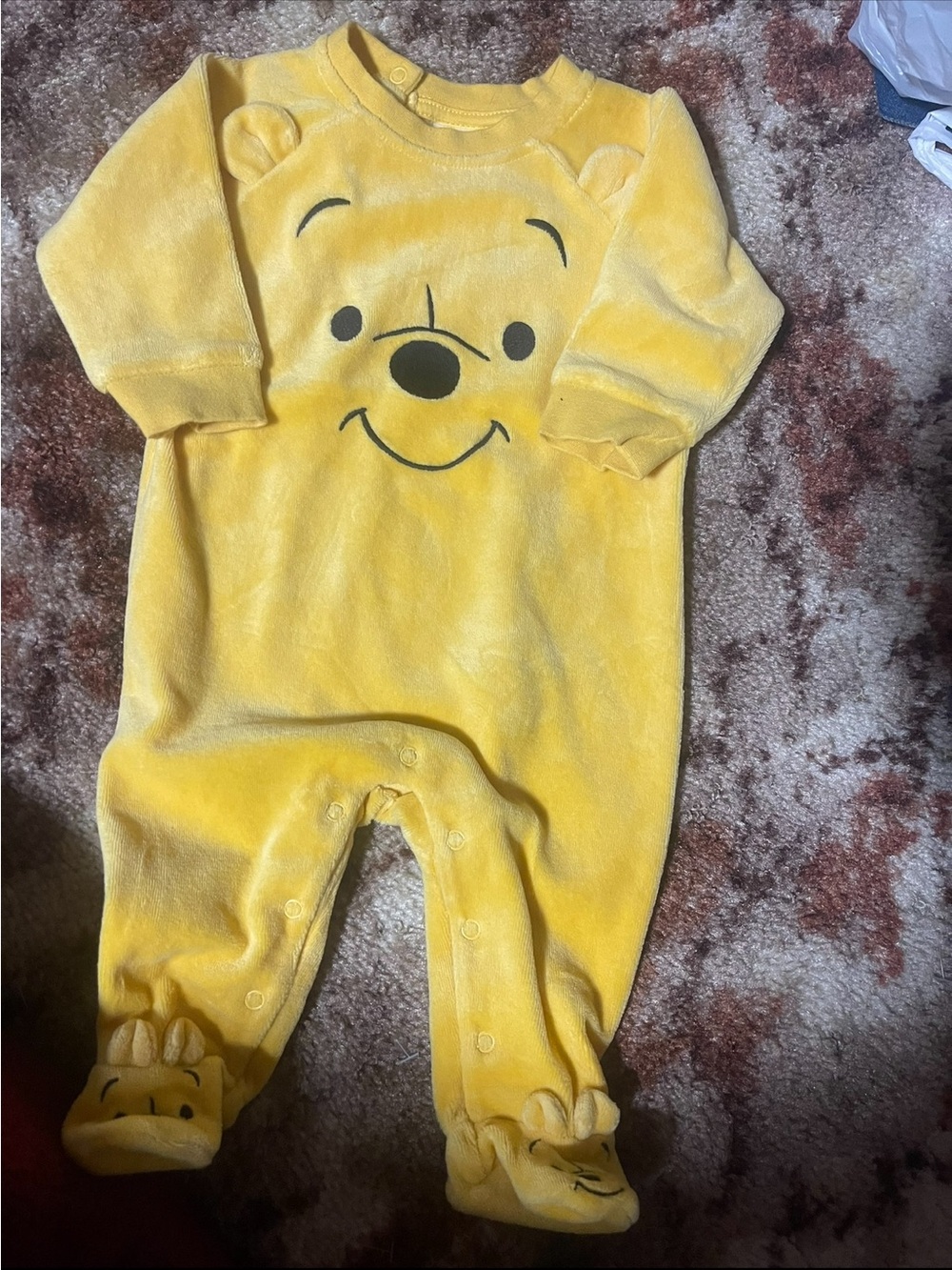 H&M Yellow Winnie the Pooh One-Piece
